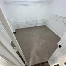 Closet carpeting